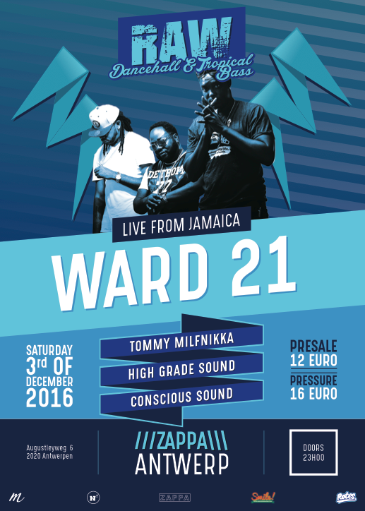 WARD21 inaugure les soirées RAW au Zappa