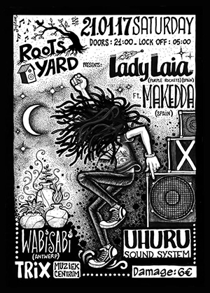 Girl power op Roots Yard in TRIX