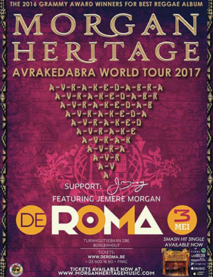 'Avrakedabra': Morgan Heritage magic in De Roma