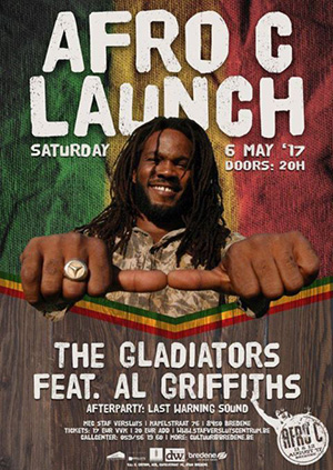 Afro C Launch: Al Griffiths & The Gladiators effenen het pad voor Don Carlos en Black Roots