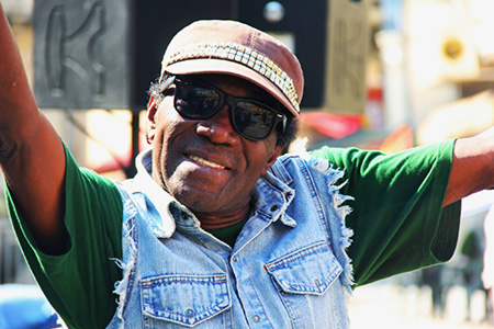 Trinity: "I already started deejaying from when I was still a boy, hanging out at sound system dances!"