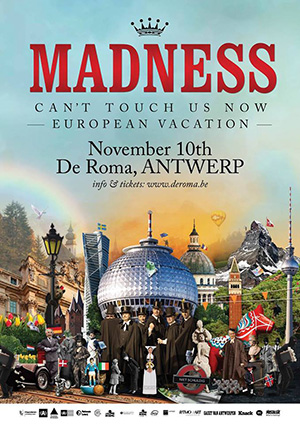 Full House voor Madness in De Roma