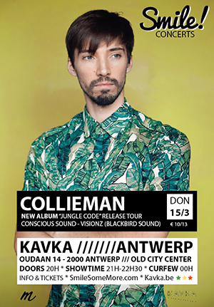 Excellent concert in KAVKA: waarom Collieman naar Reggae Geel moet
