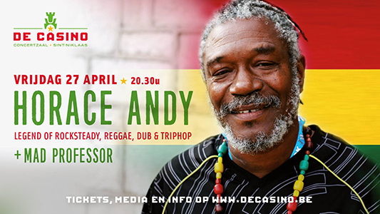 Horace Andy & The Wall Of Sound @ De Casino