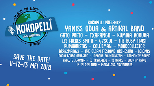 Kokopelli 2018: drie dagen wereldfeest met een geweten!