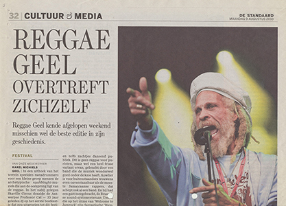 40 jaar Reggae Geel: sound systems galore