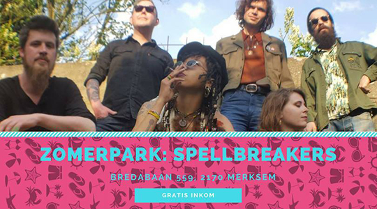 Spellbreakers doorstaan hun live-vuurdoop met glans @ Zomerpark festival Merksem
