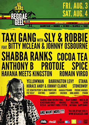 Reggae Geel 2018: verjaardagseditie grand cru!