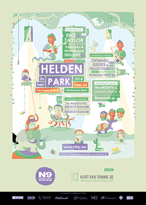 Helden in het Park 2018: Reemah & The Mighty Diamonds, jong geweld en tonnen ervaring, de perfecte mix!