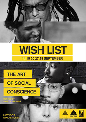 The Writer's Bench presents Wish List: Linton Kwesi Johnson on Michael Smith @ Het Bos