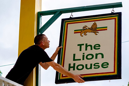 Jah Shakespear in Jamaica: Ras for a reason in Lion House, Ocho Rios