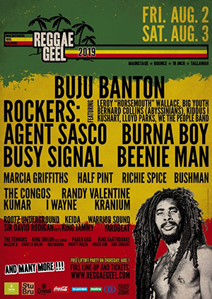 Bounce Dancehall @ Reggae Geel 2019: une tente en demi-teinte