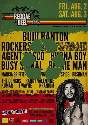 De afvalkwestie: Reggae Geel reageert