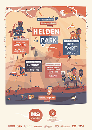 25 jaar Helden in het Park bekroond met topshow van Linval Thompson & Asham Band