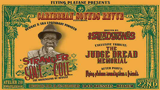 "More life!": avondje genieten in het gezelschap van Stranger Cole & The Steadytones @ Atelier 210