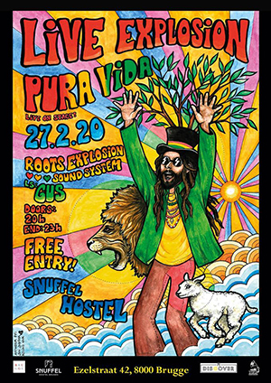 Pura Vida: Live Explosion @ Snuffel Hostel