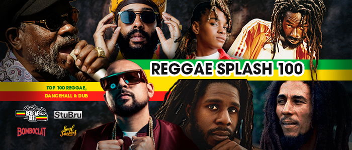 Reggae Splash 100: Stem nu voor je favoriete reggae-, dub- en dancehall tunes!