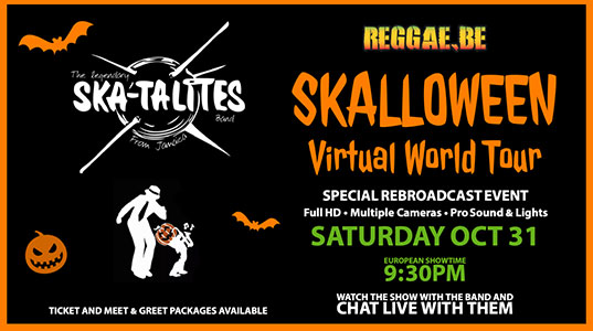 Reggae.be is proud to announce our partnership with ska legends The Skatalites for their ONLY LIVESTREAM SHOW of 2020!