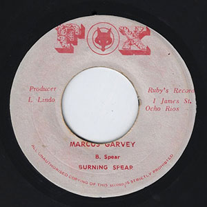 Creation Tunes: 'Marcus Garvey' (Burning Spear, 1974)