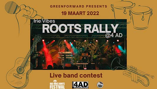 Nederlandse band Eazzup wint tweede Irie Vibes Roots Rally @ 4AD en opent straks Irie Vibes Festival