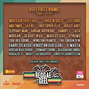 Reggae Geel 2022: viering 60ste verjaardag Jamaicaanse onafhankelijkheid in stijl!