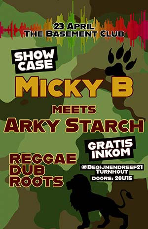 Micky B meets Arky Starch @ Basement Club: nieuwe muzikale combinatie op een nieuwe locatie!