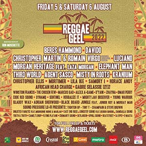 Reggae Geel 2022: uprising op de Mainstage
