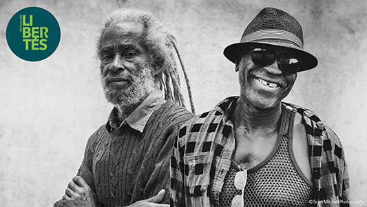 Dubbelaffiche met Max Romeo en Eek-A-Mouse @ Festival des Libertés