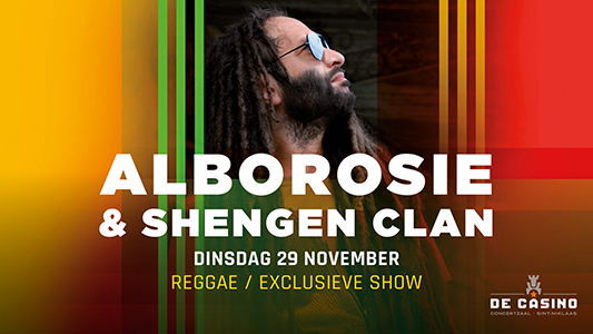 Margherita à l'Alborosie @ De Casino