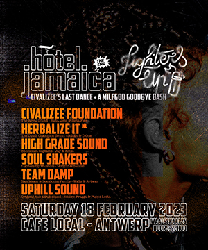 Hotel Jamaica opent nog één keer de deuren: MC Tommy Milfgod blikt terug op de hoogdagen van Civalizee Foundation!