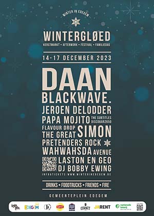 Wahwahsda sluit Wintergloed in Edegem feestelijk af!