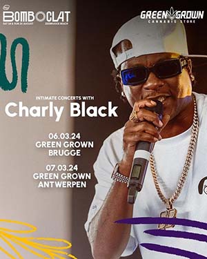 Charly Black's intieme concert in Green Grown Brugge
