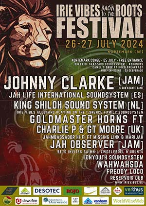 Irie Vibes 2024 pakt uit met een spetterende affiche!