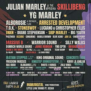 Reggae Geel 2.0: affiche 2024 compleet!