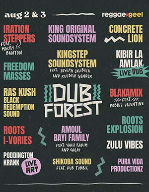 Reggae Geel 2024 - Dub Forest: sound systems all over